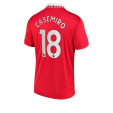 Manchester United Casemiro #18 Hjemmedrakt 2022-23 Kortermet